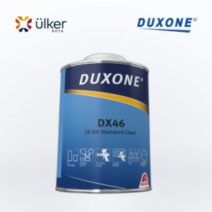 Duxone DX46 1/1 HS Standard Clear 2K Akrilik Çok Parlak Vernik