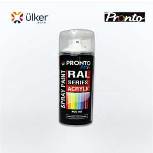 Pronto Parlak Siyah Sprey Boya 400ML